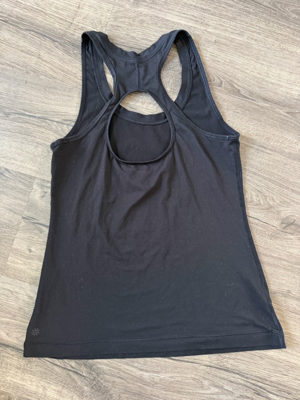 Athleta Black Racerback Performance Tank Size Small - Picture 3 of 4